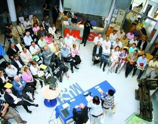 Clausura del encuentro de asociaciones celebrado ayer en Langreo